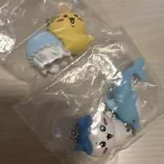 ちいかわ×水族館 フィギュアマスコット ハチワレ、うさぎ 2点セット