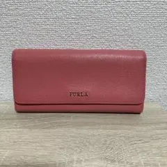 FURLA ピンク 長財布
