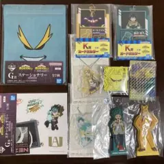 ヒロアカ　一番くじ　出久　オールマイト　ラバー　ミラー　チャーム