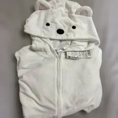 新品　すみっコぐらし　しろくまコンビネゾン　オールインワン　Lのサムネイル