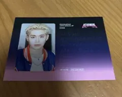 ゼベワン ICONIK 封入メッセージカード テレ