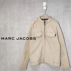 MARC JACOBS　シングルライダース風スウェット　ベージュ　裏起毛　綿混のサムネイル