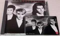 DURAN DURAN NOTORIOUS 初回ラミネートカード付き