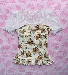 LIZ LISA リズリサ　リボン　レース　バレエコア　y2k coquette