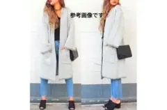 チルアナップ ロング ニット カーディガン アウター コート ANAP