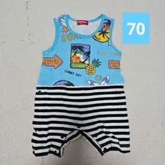 BABYDOLL ベビー ロンパース 70cm 夏柄のサムネイル