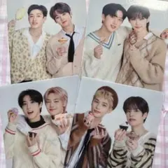 StrayKidsスキズ【ファミマコラボ・クリアファイル】4枚セットのサムネイル
