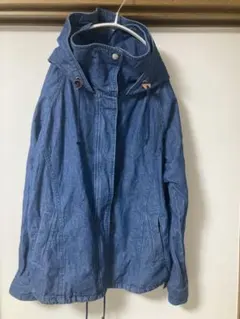 AS KNOW AS デニムフード付き