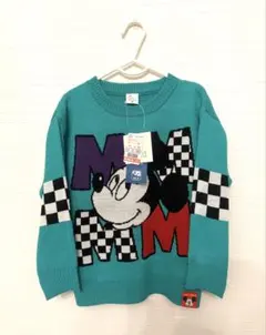 新品未使用！チマジロ ミッキーセーター110cm