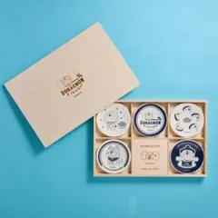 100％ドラえもん＆フレンズ ドラえもん 豆皿セット5枚セット