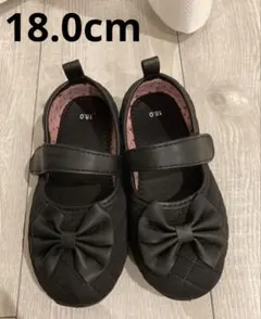 リボン付き フォーマルシューズ 18cm