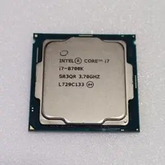 Intel Core i7 8700K CPU 【動作確認済】