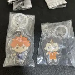 ハイキュー ふらっとめじるしアクセサリー　日向翔陽　西ノ谷夕　2個セット