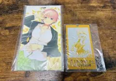 【新品未開封】五等分の花嫁 中野一花 グッズセットチケットホルダー＆ストラップのサムネイル