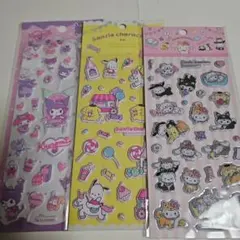 サンリオ　海外公式　2点セット　ぷくぷくシール　正規品