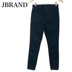 〇 J BRAND ブラックデニム スキニーパンツ デニム 無地 26のサムネイル