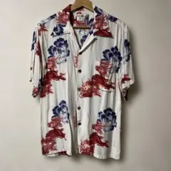IOLANI アロハシャツ　唐獅子　和柄のサムネイル