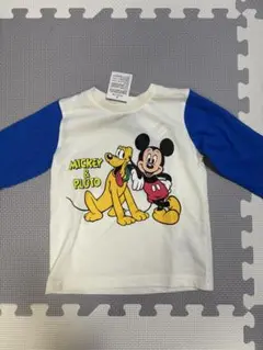 新品未使用タグ付　ミッキー & プルート 長袖Tシャツ 95cm