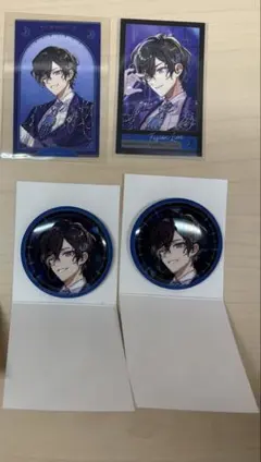 IMPACT 四季凪アキラ 缶バッジ カード