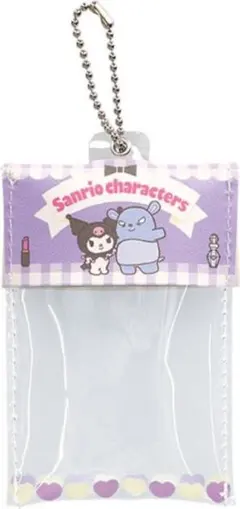 【新品】サンリオキャラクターズ　PKG風ミニ小物入れ　クロミ　ガチャガチャ