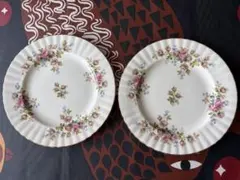 ロイヤルアルバート　モスローズ　皿　2枚セット