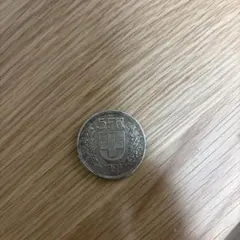 1878年 スイス2フラン銀貨 クリア ケース入り - メルカリ