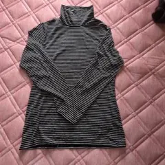 UNIQLO ヒートテック タートルネック ボーダー 3XL➁