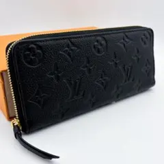 【極美品】ルイヴィトン ポルトフォイユ クレマンス　アンプラント ノアール