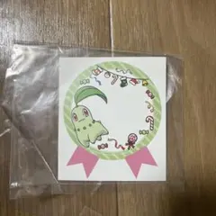 ポケモンセンターオンライン ステッカー チコリータ