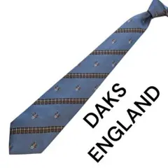 DAKS ENGLAND ダックス イングランド ネクタイ ストライプ 紋章