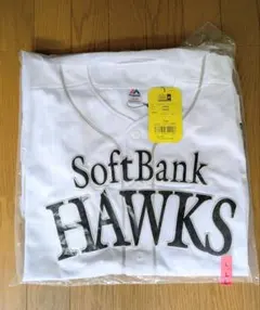 SoftBank HAWKS ユニフォーム Lサイズ ホワイト