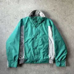 80s ウールリッチ 中綿ブルゾン USA製 M ターコイズ GORE-TEX