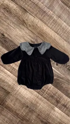 maison marelle メゾンマレル　ロンパース 24m 襟付き　ネイビー maison marelle メゾンマレル ロンパース 24m 襟付き ネイビー 正規