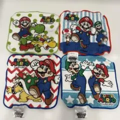 スーパーマリオ タオル 4枚セット