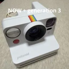 美品｜Polaroid Now+ Generation3インスタントカメラ