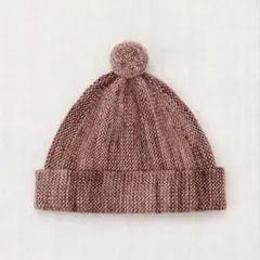misha&puff Garter Hat Affogato 2-4y