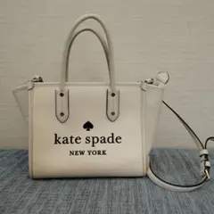 kate spade　エラ スモールトート　ショルダーバック　レザー　ロゴ