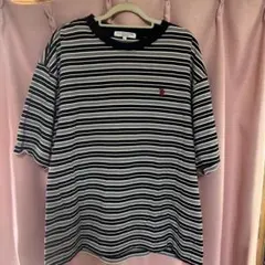 U.S. POLO ASSN. ストライプ半袖Tシャツ LL