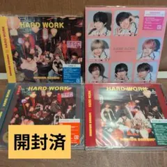 なにわ男子　シングルCD　HARD WORK