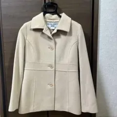 NATURAL BEAUTY BASIC ベージュウールコート S