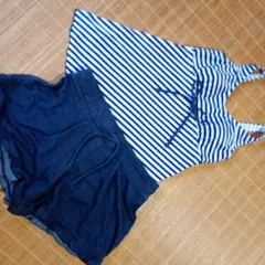 ストライプデザイン水着セット