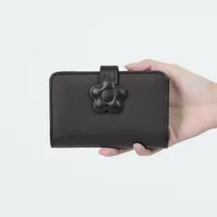 MARY QUANT ブラック 二つ折り財布