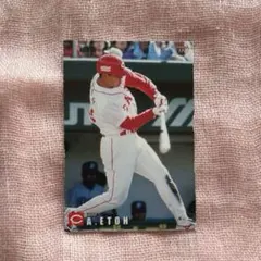 【カルビー】プロ野球カード_広島東洋カープ 江藤 智_1999年