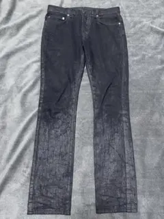 D5090◾️ディオール コットン　ブラックデニム　ジーンズ　コーティング 2025年最新】ディオール コーティングデニムの人気アイテム