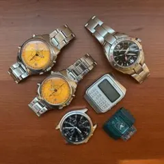 ジャンク セイコー クォーツ時計 6点