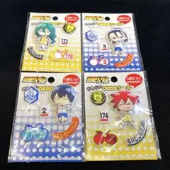 弱虫ペダル やわらか DECOシール 4枚セット