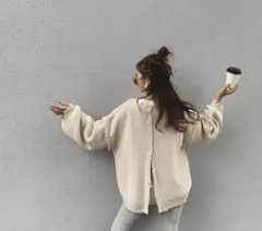 ２wayオーバーサイズニット