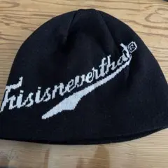 thisisneverthat ブラック ニット帽