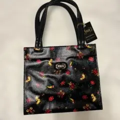 FEILER ハイジ柄ミニトートバッグ 黒