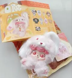 MIOCO ぬいぐるみ ウォーム ハグズ ギャザリング ピンク ウサギ - メルカリ